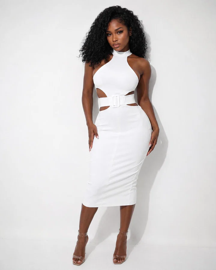 Sexy Bodycon-Baring Bandage Evening