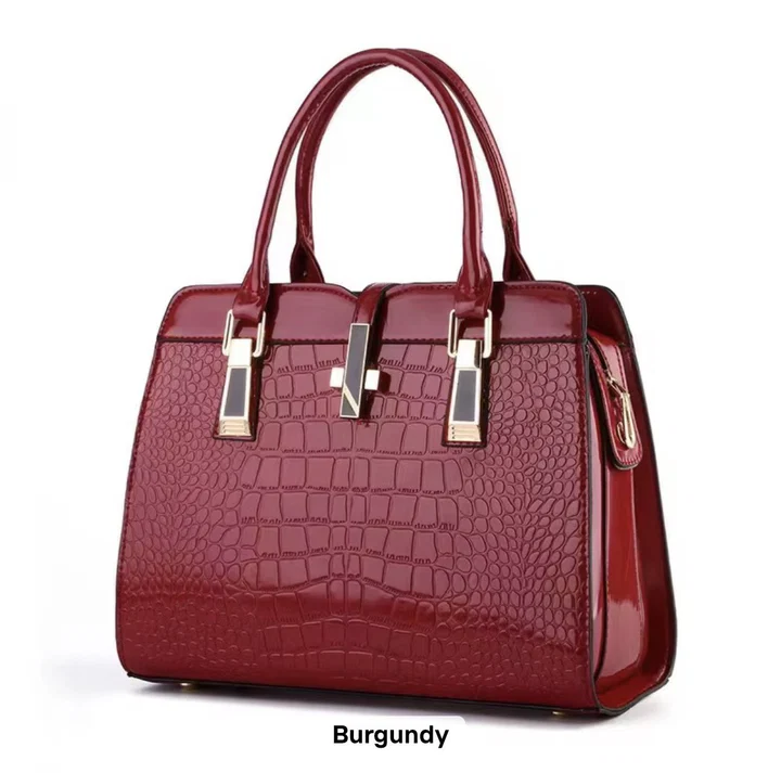 ACIES Royale Croc Luxe Handbag