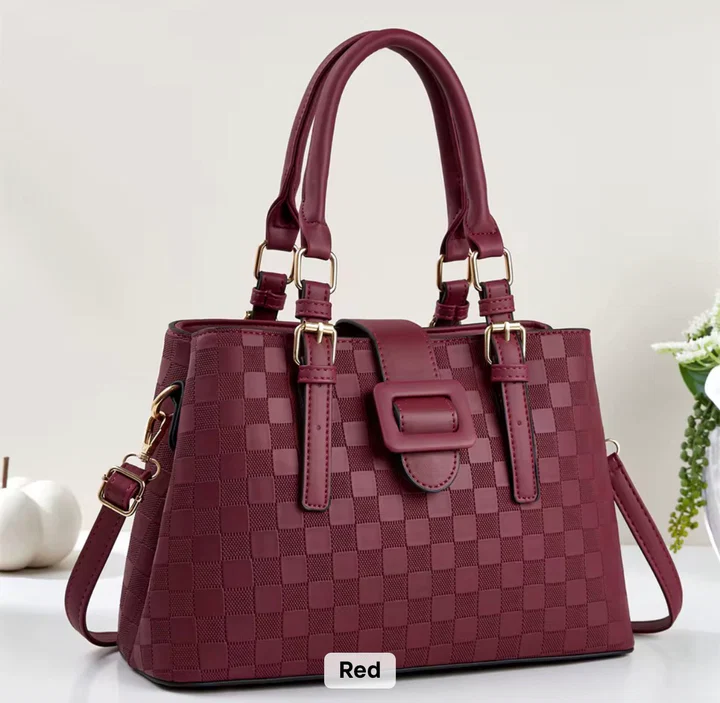 ACIES Verona Check Tote