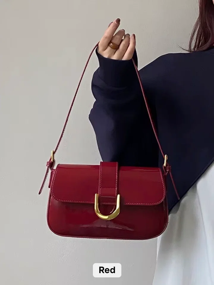 Aurelia U-Buckle Shoulder Bag