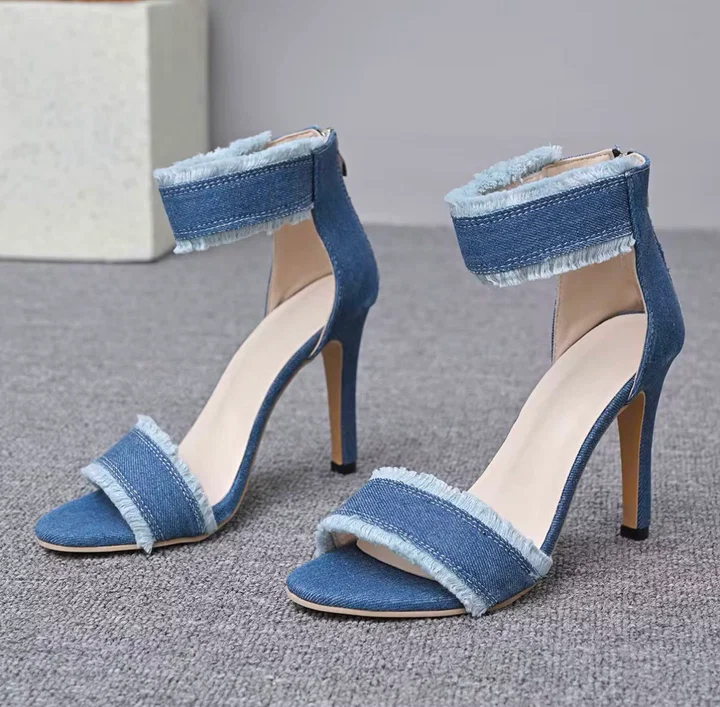 ACIES Rivelle Denim Heels