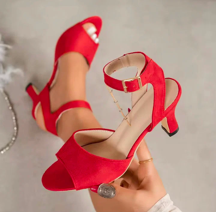 ACIES Roselle Curve Heels