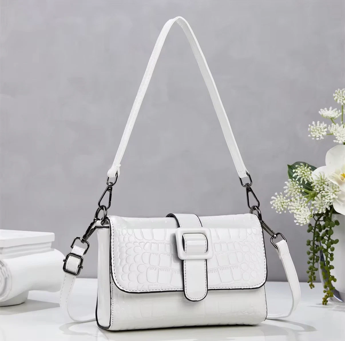 Mirelle Shoulder Bag - White