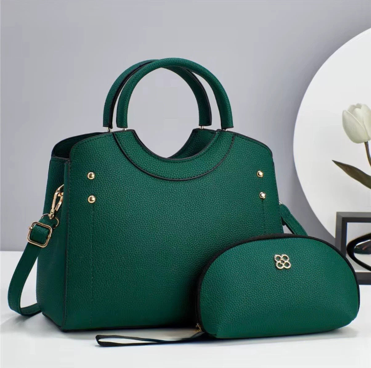 ACIES Valentina Élite Satchel Set - Sherwood Green