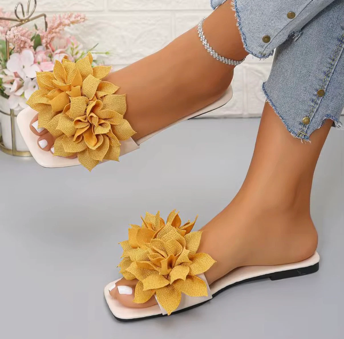 ACIES Floréa Statement Slides - Marigold Bloom