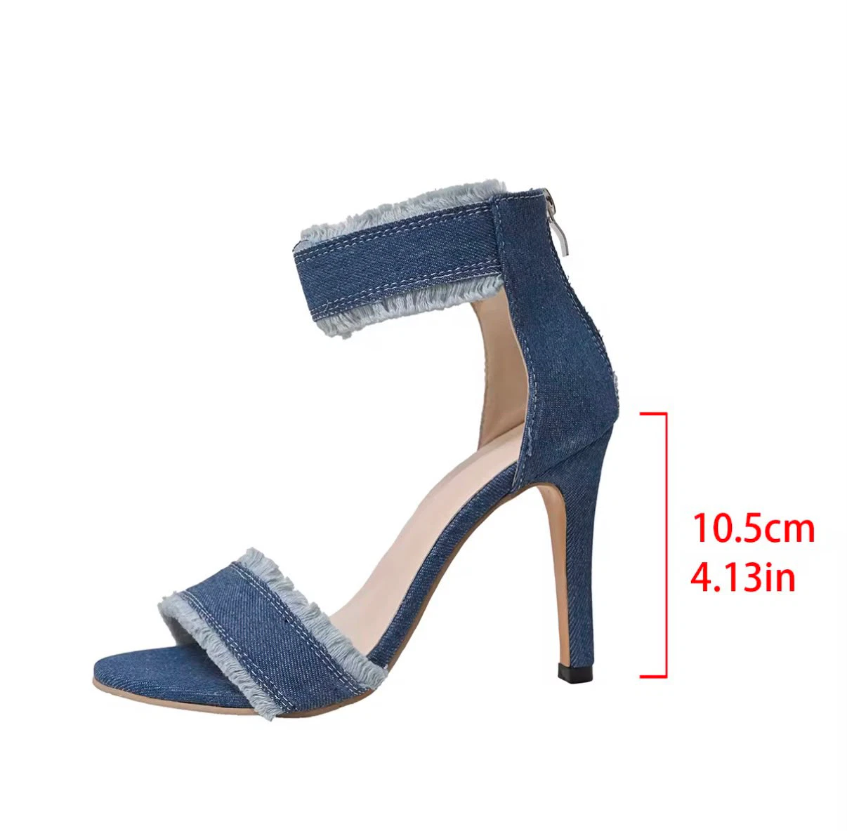 ACIES Rivelle Denim Heels 3